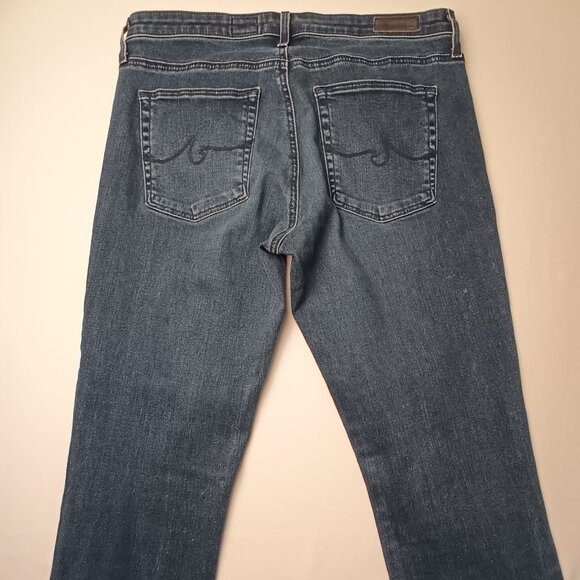 Adriano Goldschmied Jeans Size 30/10 The Harper Mid Rise Slim Leg Medium Wash - Picture 3 of 10